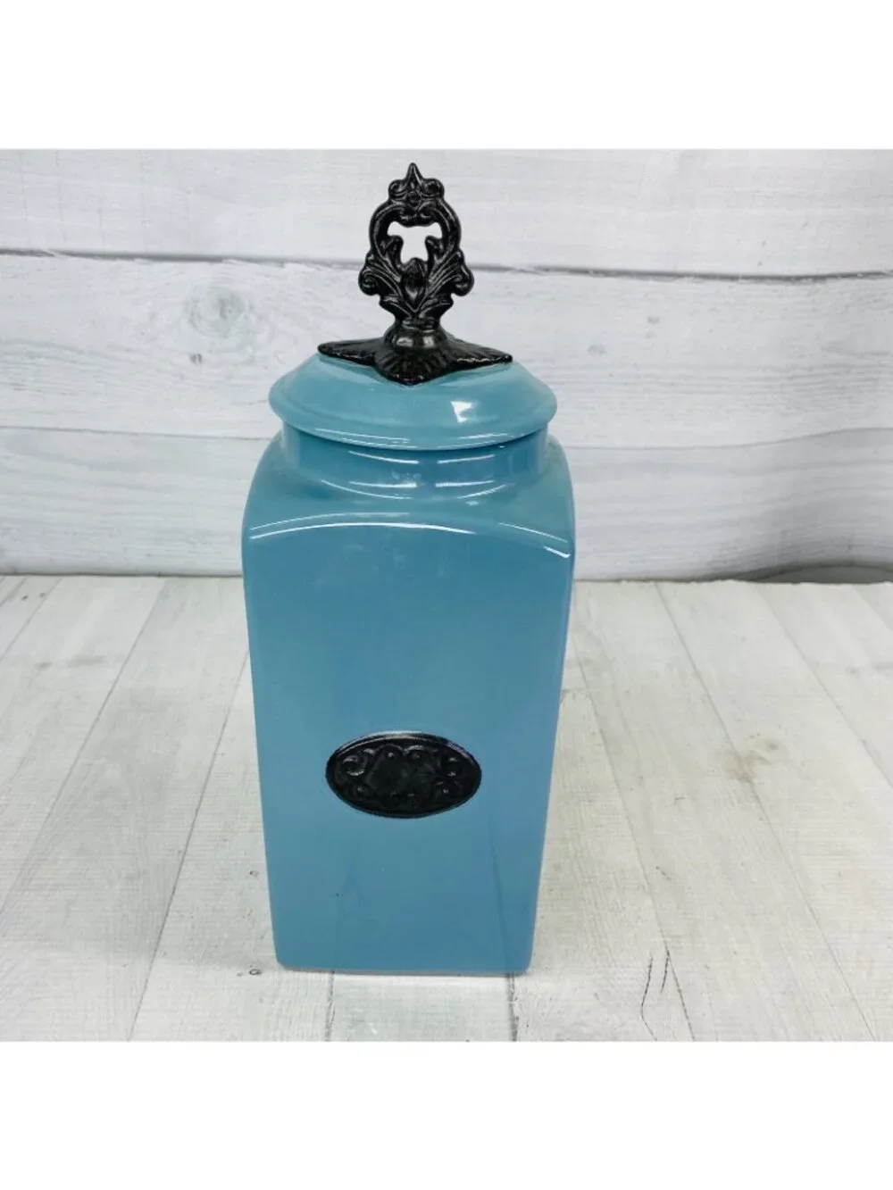 American Atelier At Home Teal Blue Square 13